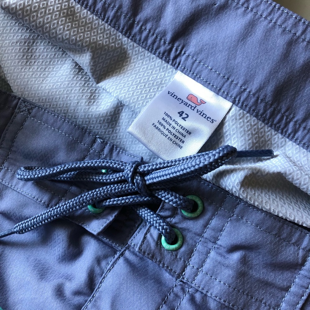 *VINEYARD VINES BLUE Swim Board Lounge Menās size 42 Shorts - Picture 3 of 7